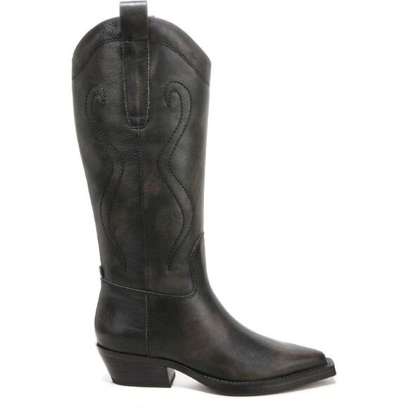 Franco Sarto Shoes - New Franco Sarto Liandra Leather Pointed Toe Cowboy Boots 5.5 NWOB